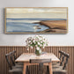Shore Days II - Floater Framed Canvas Print