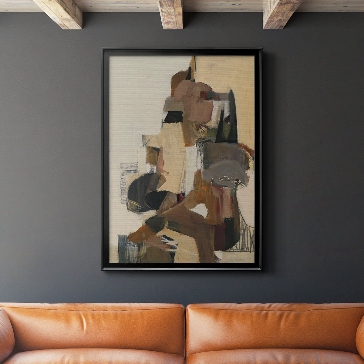 Mesa Grande - Modern Framed Canvas Print