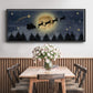 Celestial Christmas Collection D - Floater Framed Canvas Print