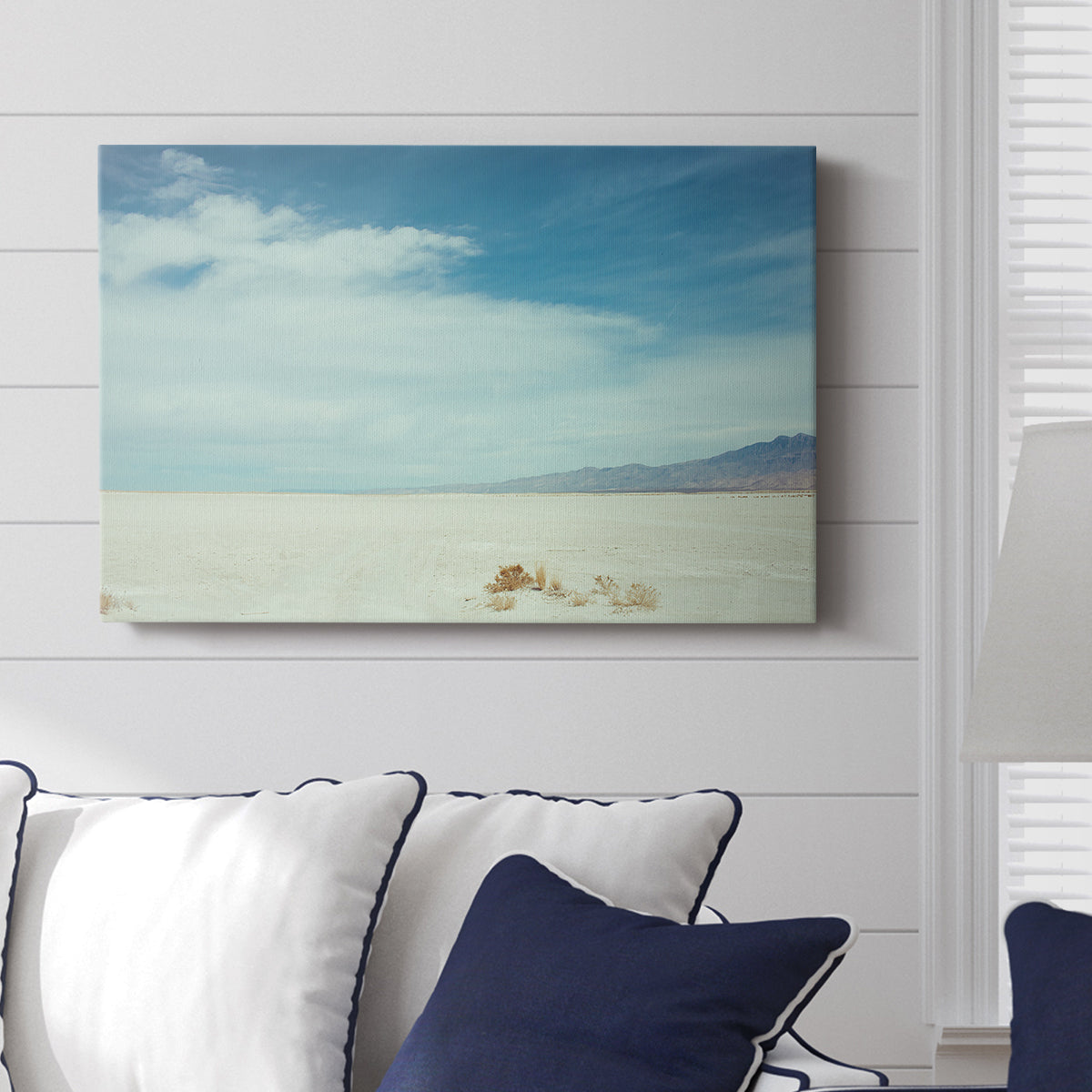Salt Flat Walk I - Canvas Art Print