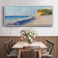 Pourville, Near Dieppe, 1882 - Floater Framed Canvas Print