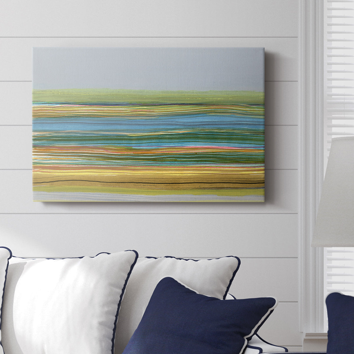 Parallel Striae II - Canvas Art Print