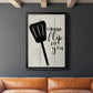 Flip For You - Modern Framed Canvas Print