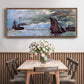 Seascape - Floater Framed Canvas Print