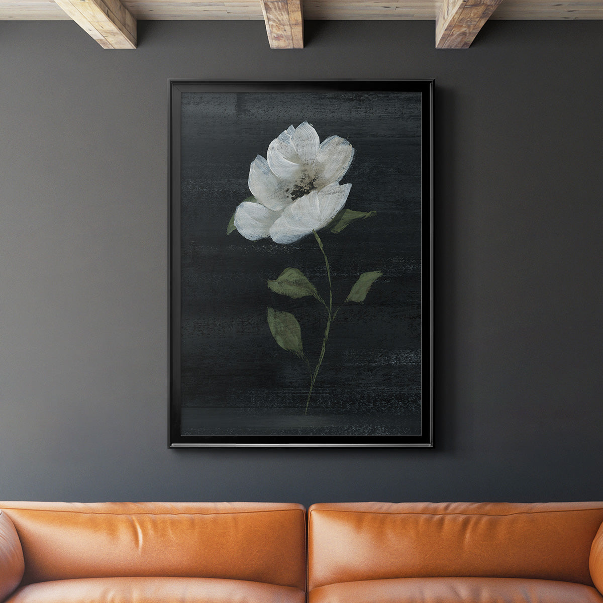 Country Botanical II - Modern Framed Canvas Print