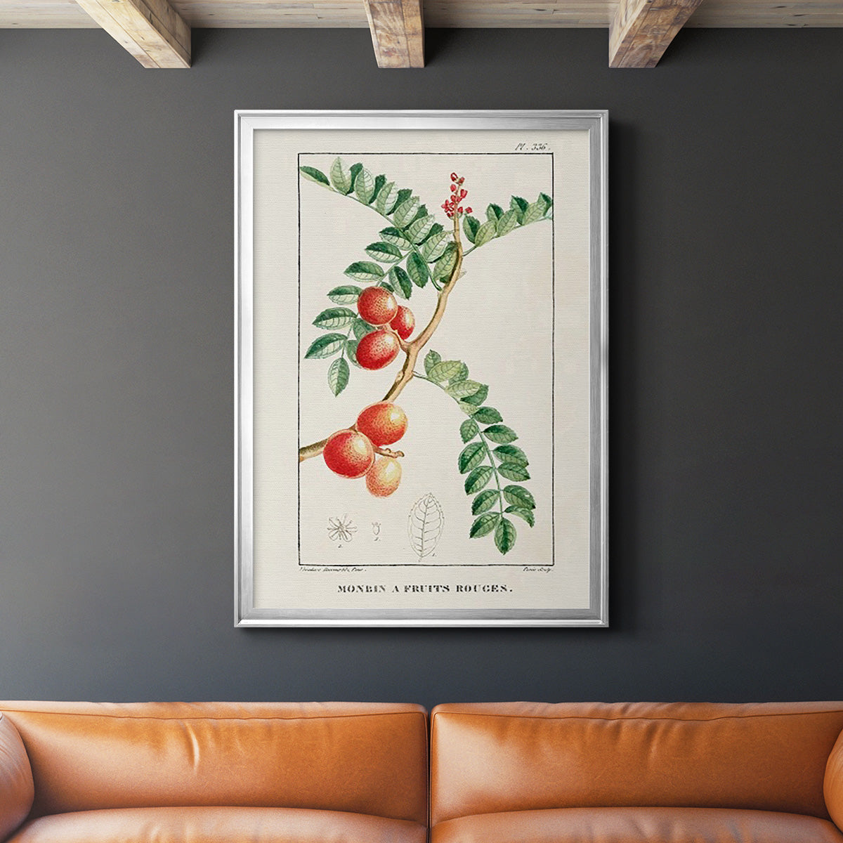 Turpin Tropical Botanicals III - Modern Framed Canvas Print