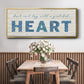 Grateful Heart - Floater Framed Canvas Print