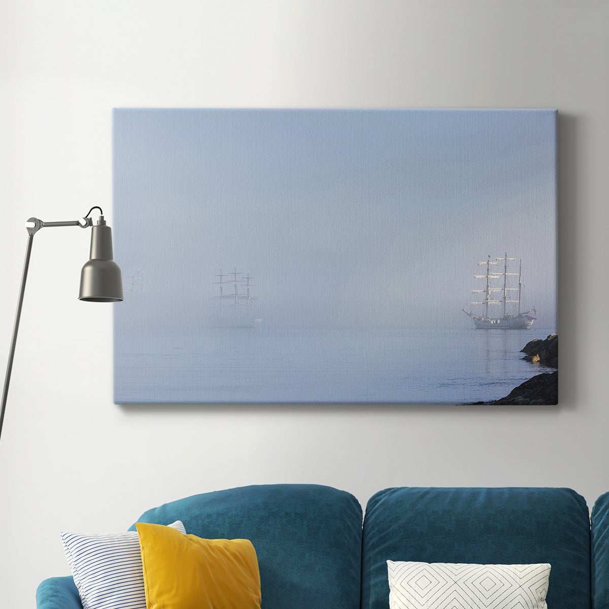 In the Mist - Canvas Art Print