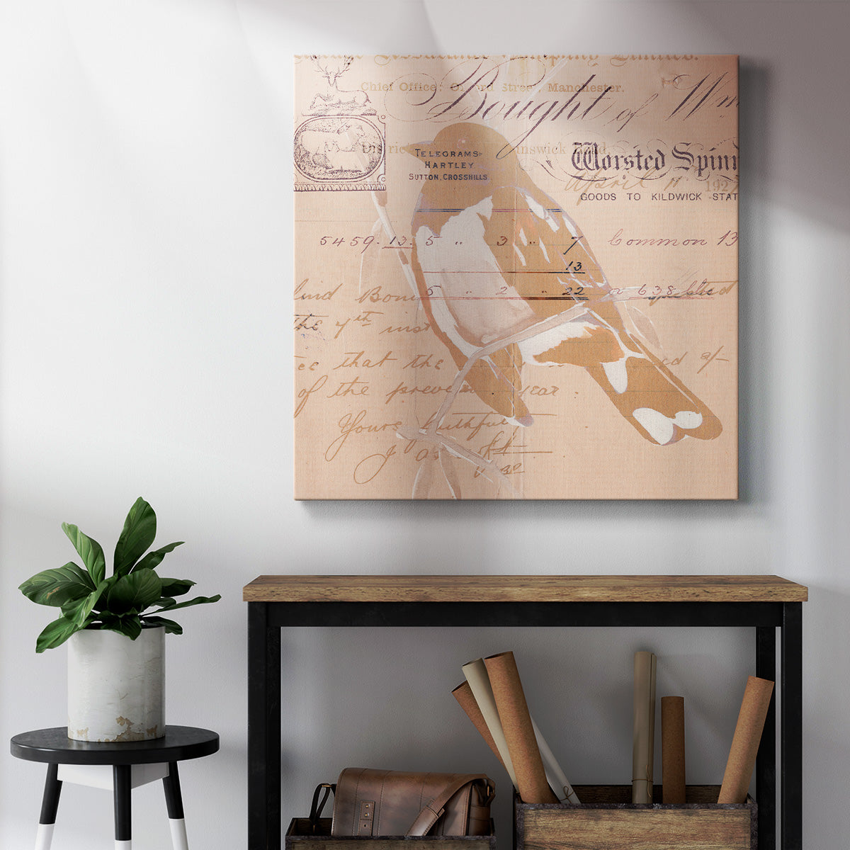 Antique Pages I-Premium Gallery Wrapped Canvas - Ready to Hang