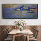 San Giorgio Maggiore, Twilight, 1908 - Floater Framed Canvas Print