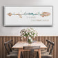 Dream Arrow - Floater Framed Canvas Print