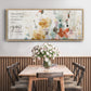 Full Bloom Verse - Floater Framed Canvas Print