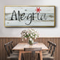 Alegria - Floater Framed Canvas Print