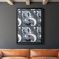 Celestial Love Collection E - Modern Framed Canvas Print