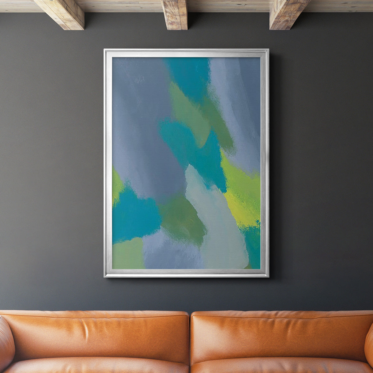 Lost in Memories IV - Modern Framed Canvas Print