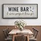 Champagne Lounge - Floater Framed Canvas Print