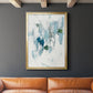 Ice Cavern II - Modern Framed Canvas Print