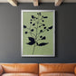 Earthly Botanical II - Modern Framed Canvas Print