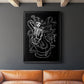 Pirate Mermaids II - Modern Framed Canvas Print