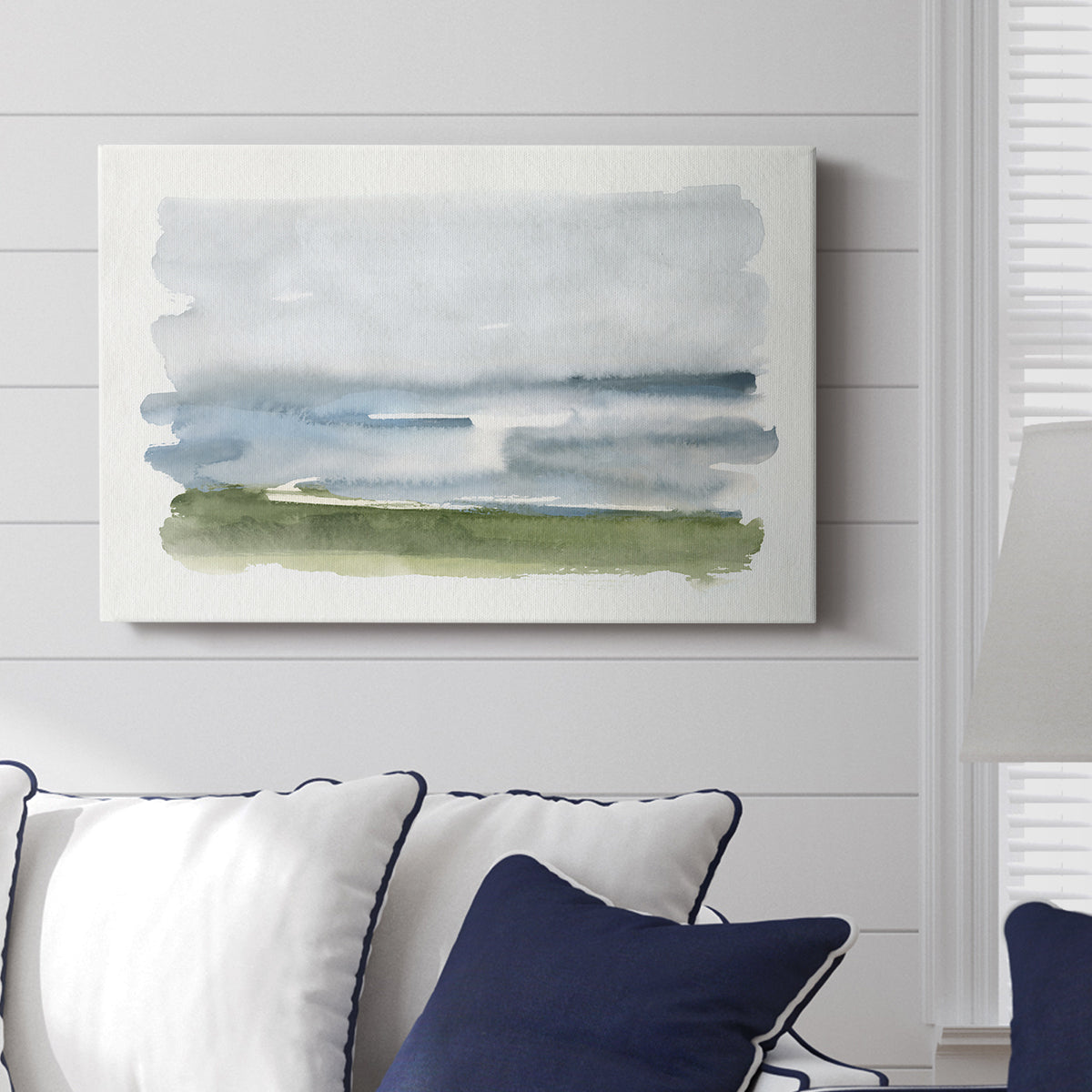 Coastline Splash II - Canvas Art Print