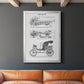 Industrial Motorcar - Modern Framed Canvas Print