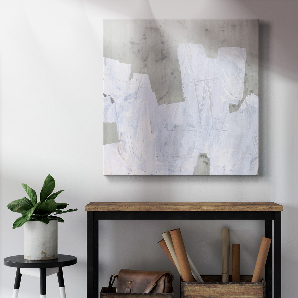 Ice Shield II - Canvas Art Print