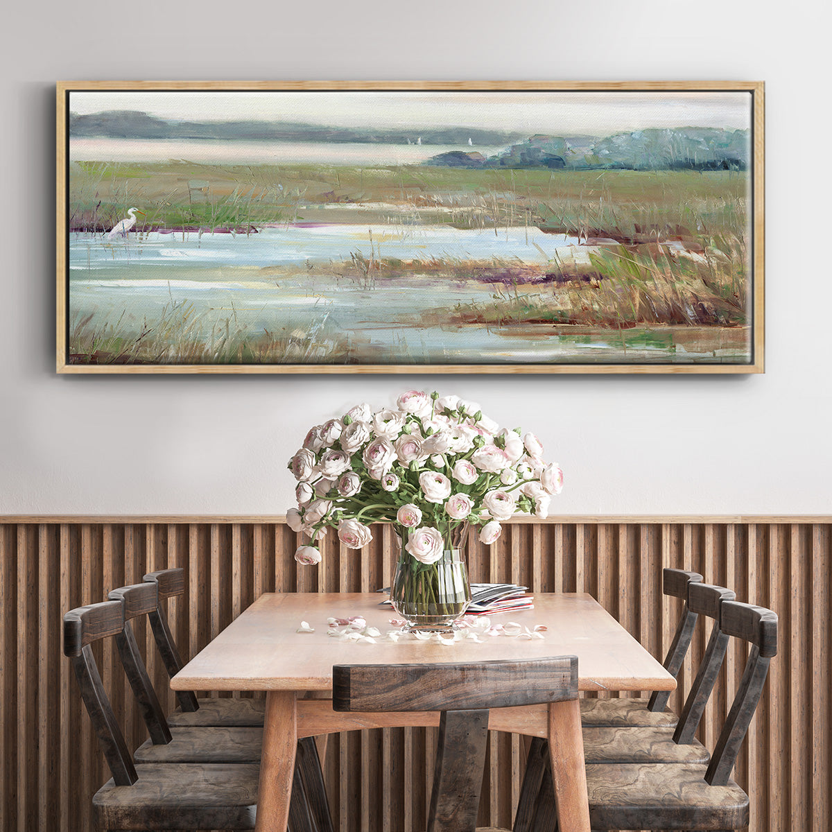 Early Morning Magic - Floater Framed Canvas Print
