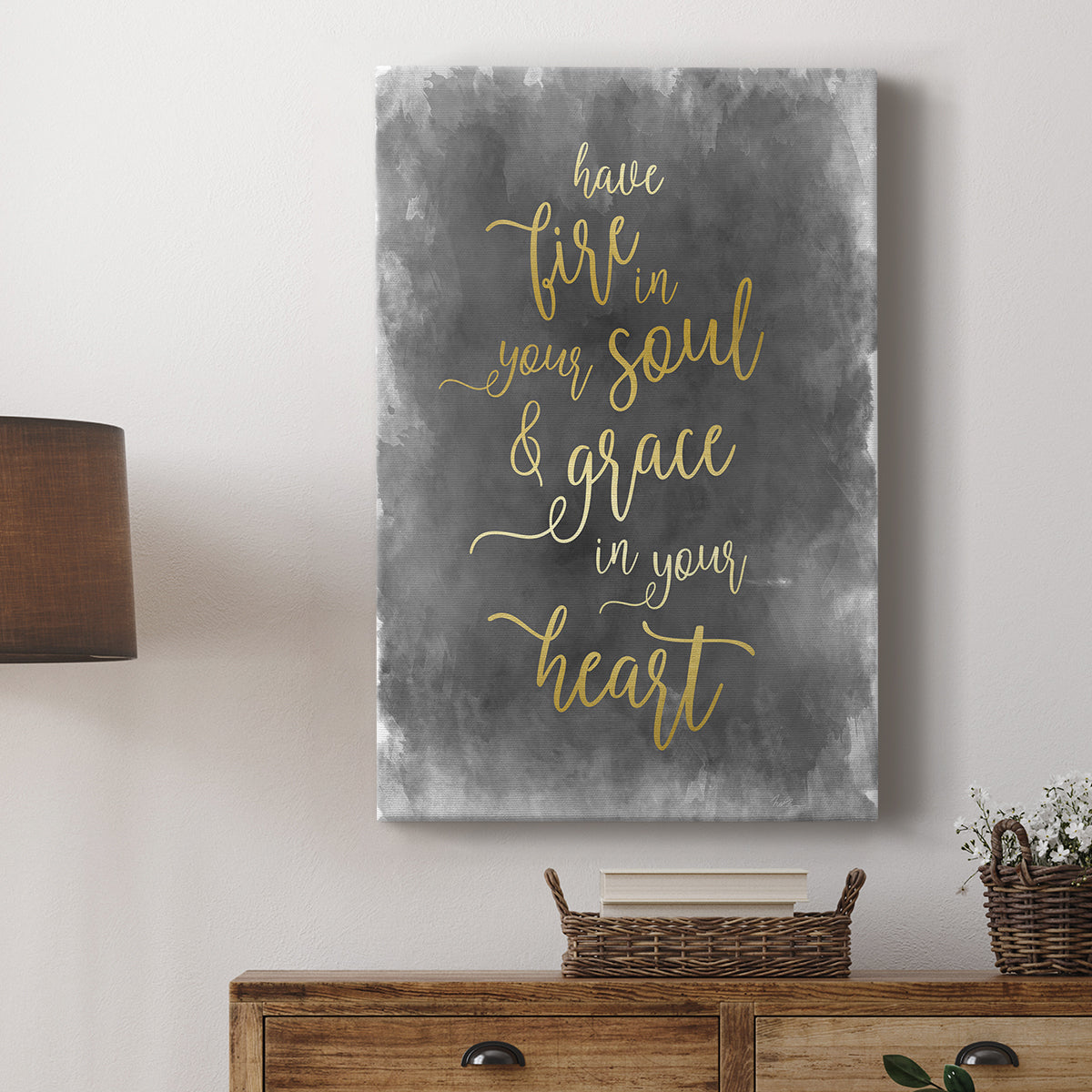 Fire in Your Soul - Canvas Art Print