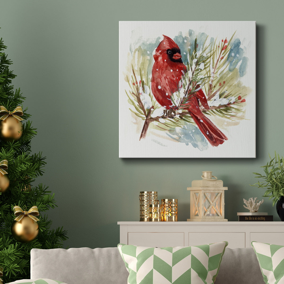 The Cardinal I-Premium Gallery Wrapped Canvas - Ready to Hang