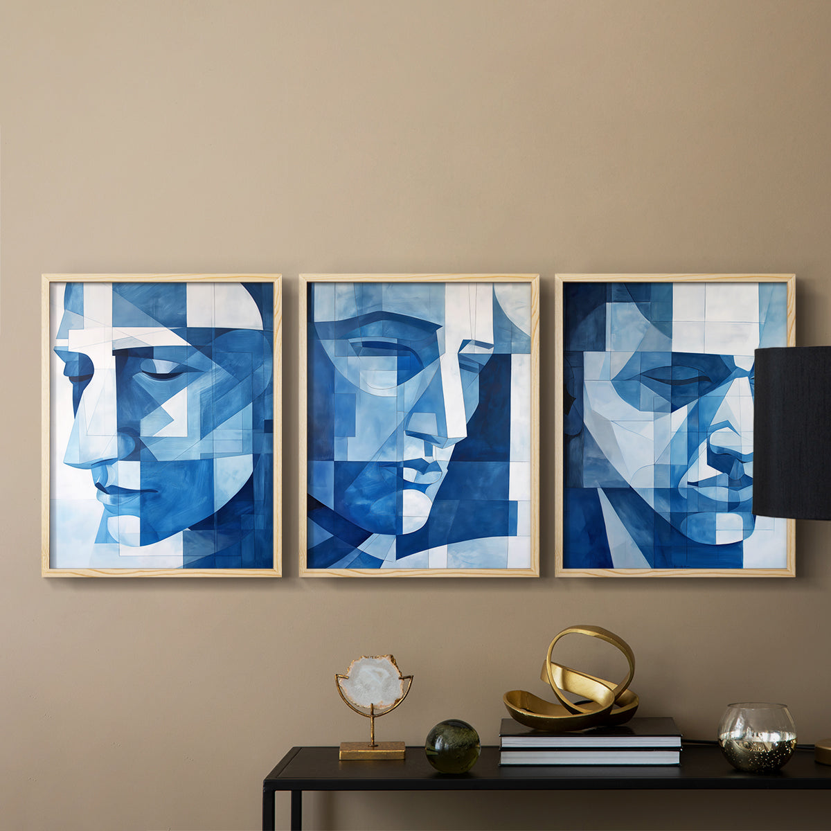 Abstract Series XXVIII - Restickable Framed Art Set