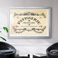 Antique French Label I - Modern Framed Art Print