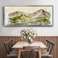 Plum Ridge II - Floater Framed Canvas Print
