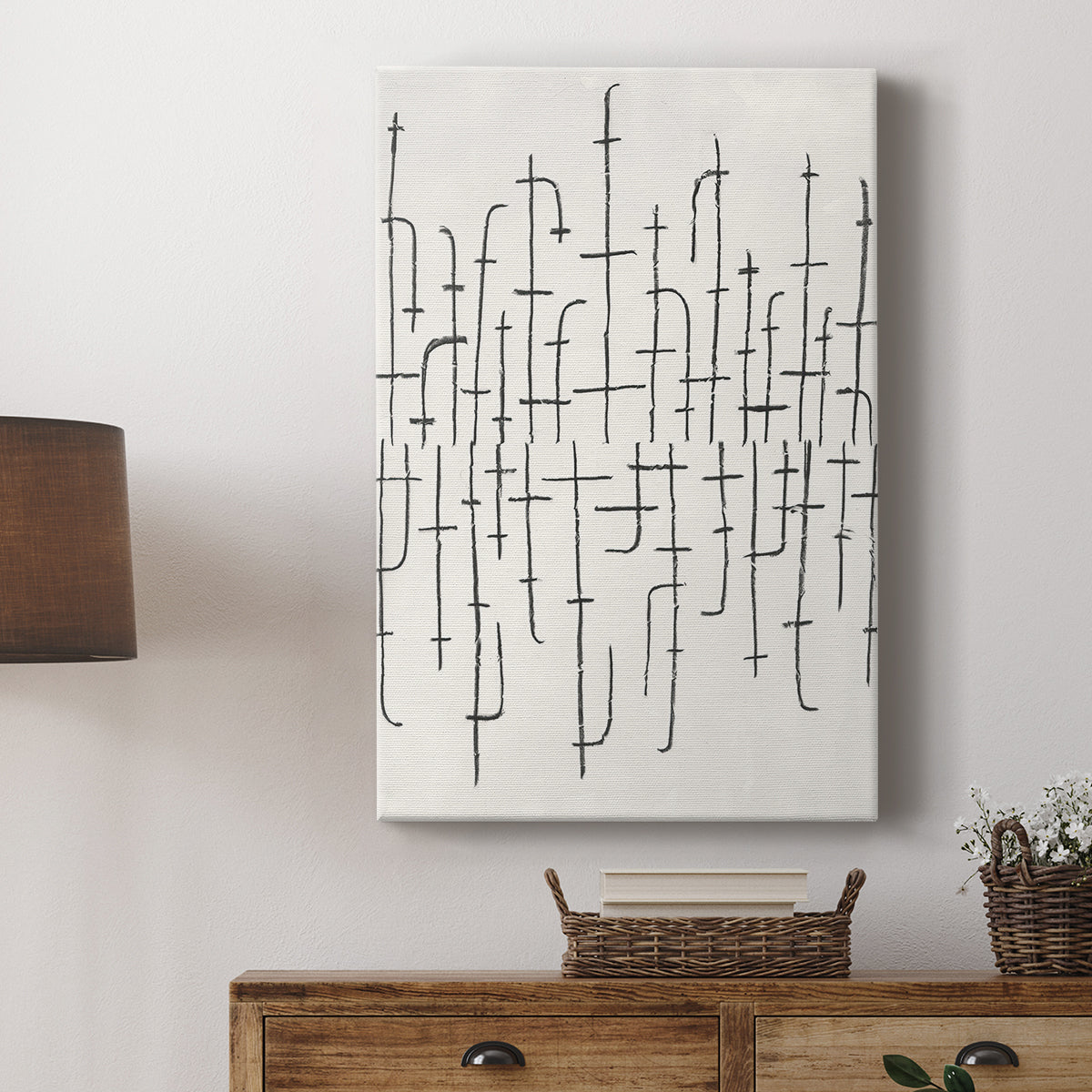 Vertical Arrangement II - Canvas Art Print
