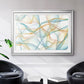 Curves and Waves VI - Modern Framed Art Print
