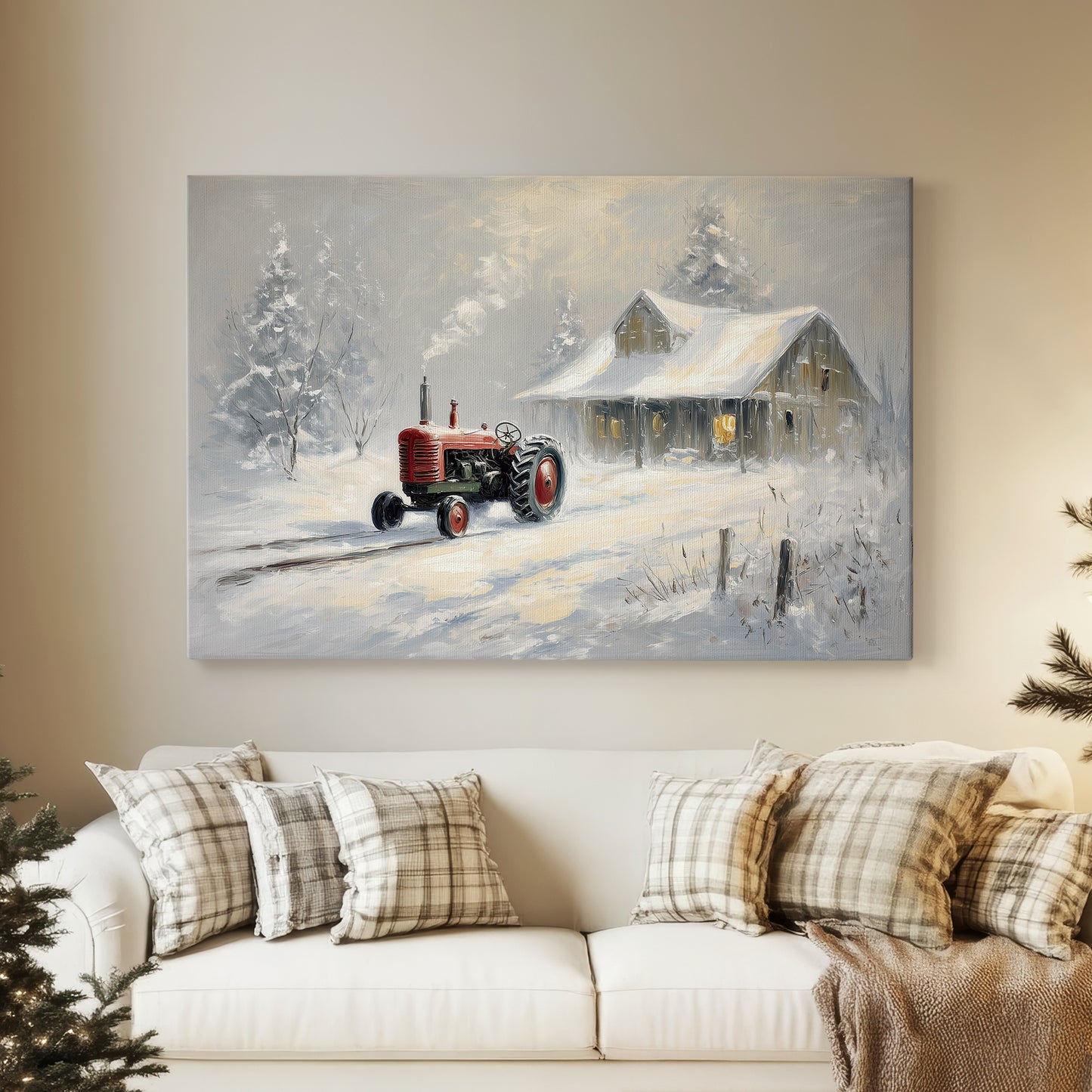 Snowwhite Carol - Canvas Art Print