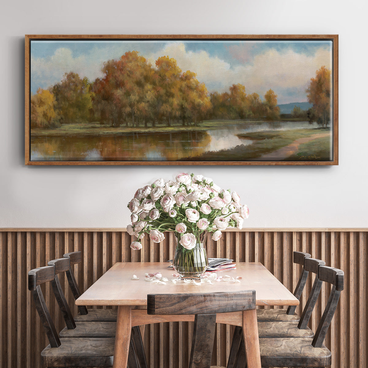 Shenandoah II - Floater Framed Canvas Print