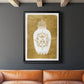 Golden Urn I - Modern Framed Canvas Print