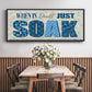 When in Doubt - Floater Framed Canvas Print