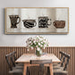 Coffee Skins II - Floater Framed Canvas Print