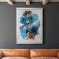 Misty Blue II - Modern Framed Canvas Print