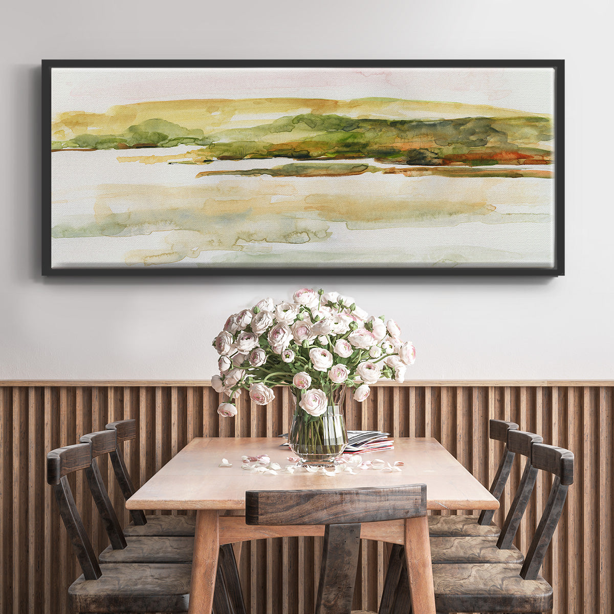 Coastal Morning - Floater Framed Canvas Print