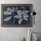 Foliage on Navy IV Premium Framed Canvas- Ready to Hang