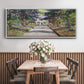 Pathway in Monet's Garden at Giverny, 1900 - Floater Framed Canvas Print