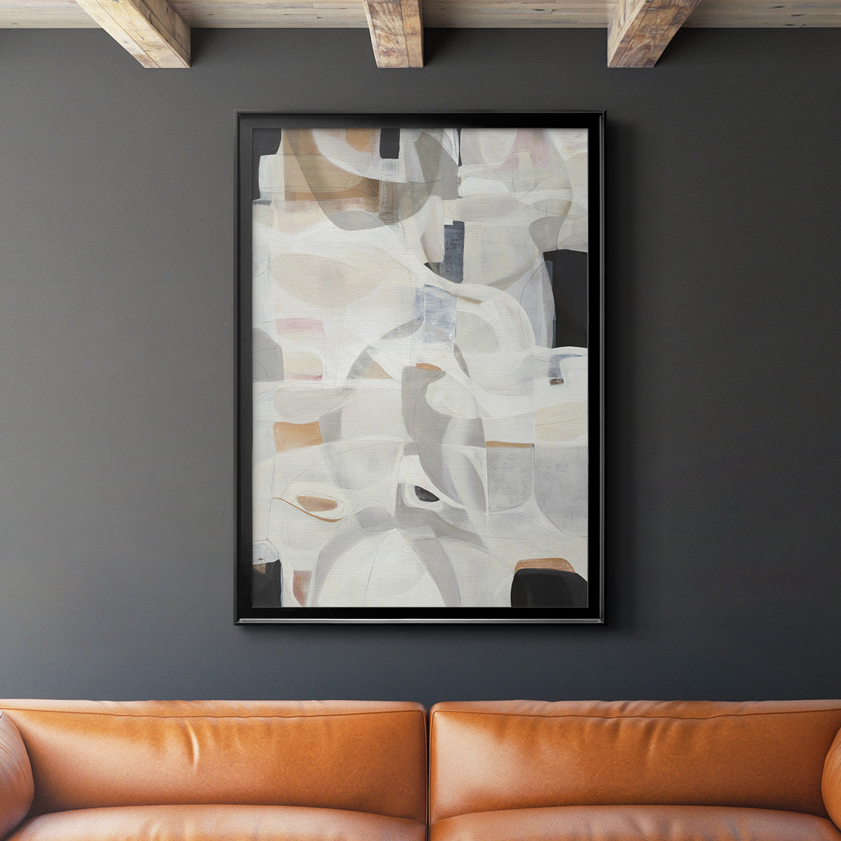 Windswept - Modern Framed Canvas Print