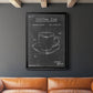 Morning Routine II - Modern Framed Canvas Print