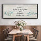 Floral Happily - Floater Framed Canvas Print