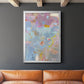 Whilst II - Modern Framed Canvas Print