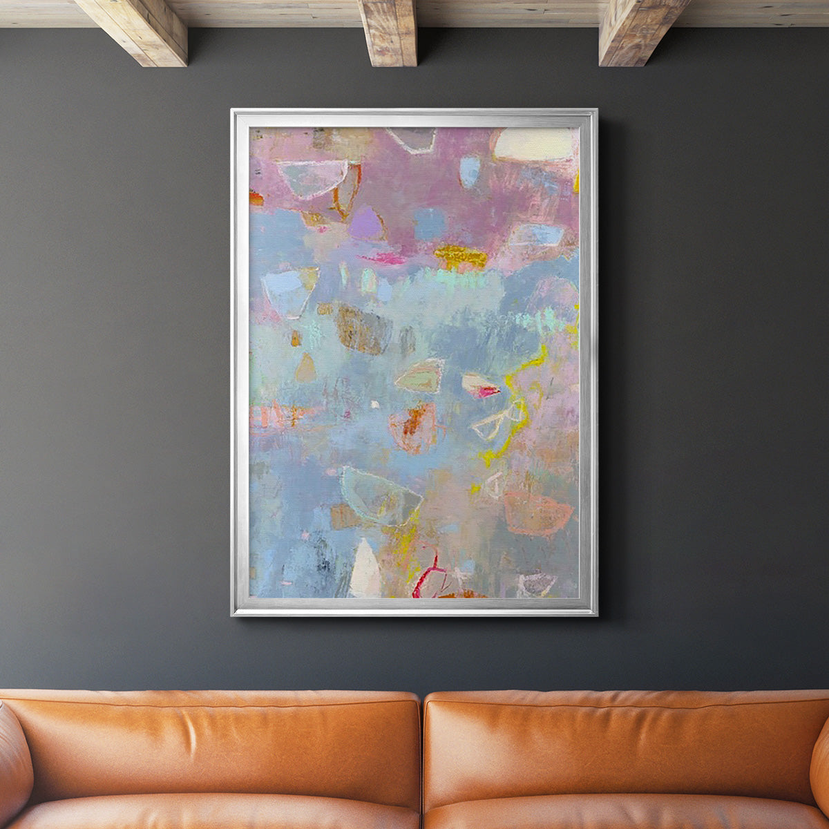 Whilst II - Modern Framed Canvas Print