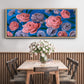 Layered Petals III - Floater Framed Canvas Print