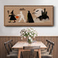 Graphic Halloween Collection D - Floater Framed Canvas Print